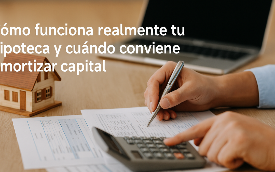 Cómo funciona realmente tu hipoteca y cuándo conviene amortizar capital
